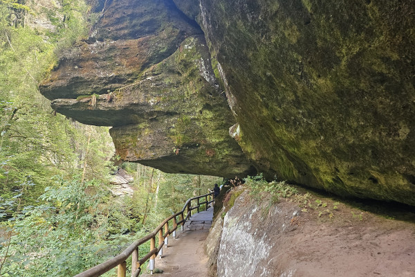 Pravčická Gate Bohemian Switzerland natural sandstone arch