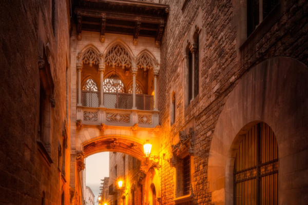 Barcelona in January